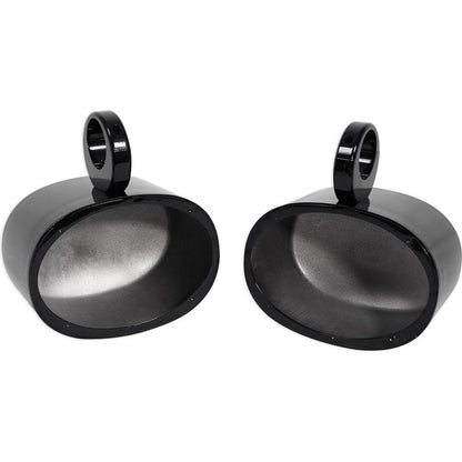 MAC69B Black 6x9" Tower Speaker Pods 2-Pack + RWBC69 Neoprene Covers Bundle