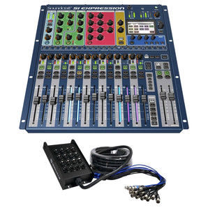Soundcraft Si Expression 1 Digital Mixer DSP, 66-Mixing Inputs+16-Ch Snake Cable