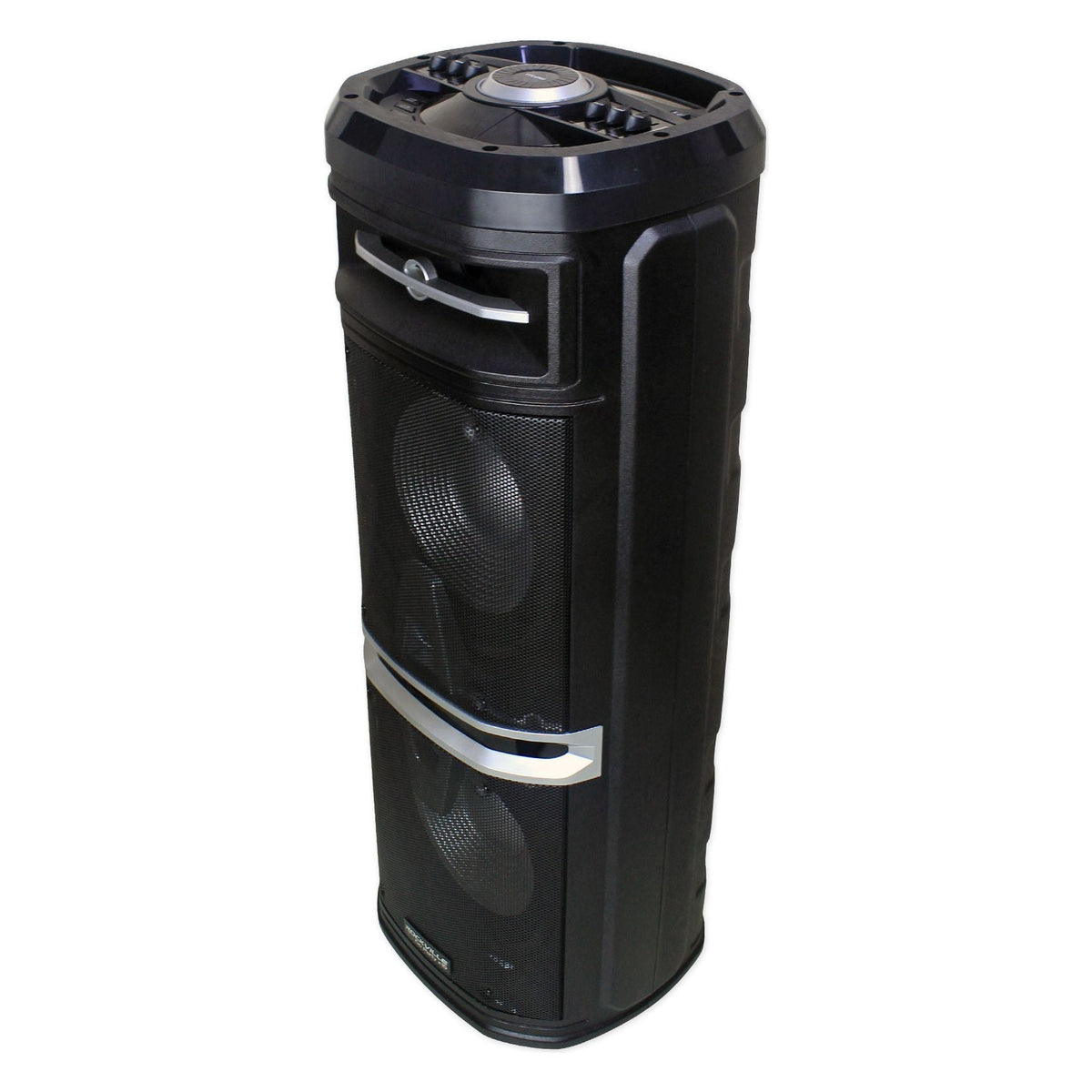Go Party X10 Dual 10" Karaoke Machine System+Wireless Mic+Tablet Stand