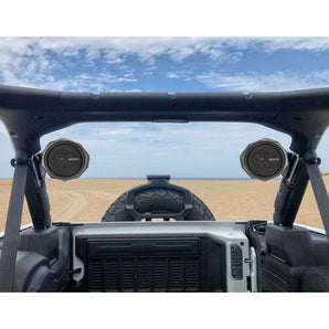 Memphis 6.5" Swivel Roll Bar Speaker Pods For 2017-Up Jeep Wrangler JL 4 Door