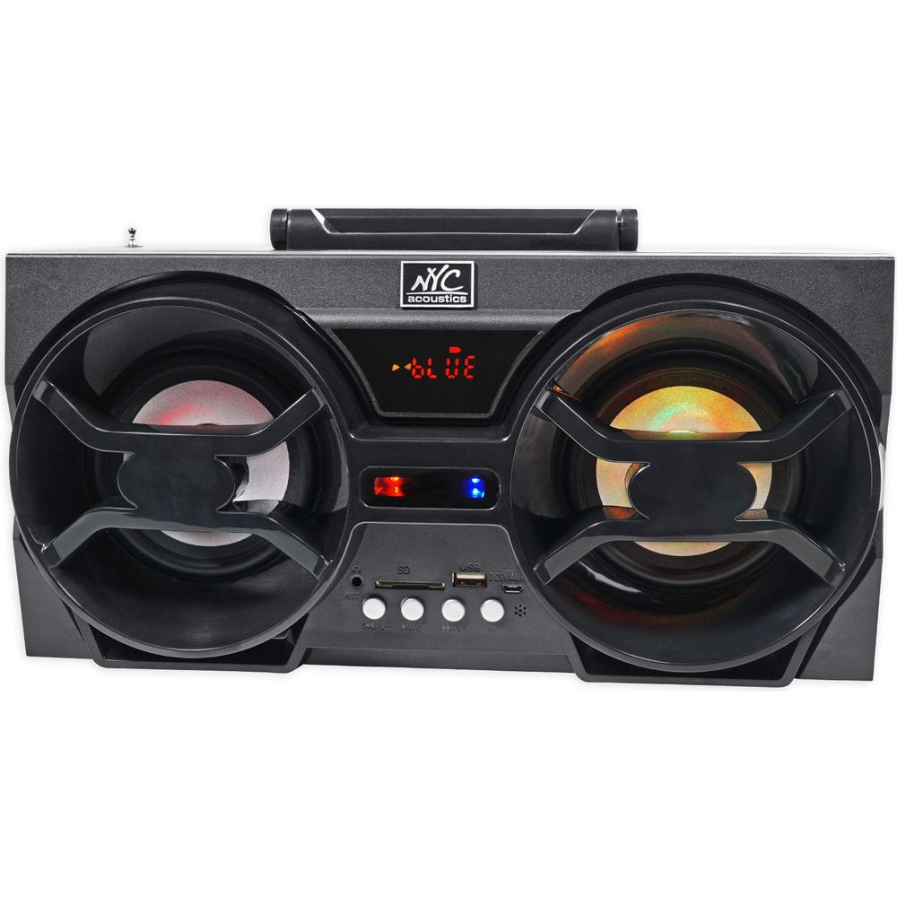 NPB3 Dual 4" Bluetooth Boombox Speaker