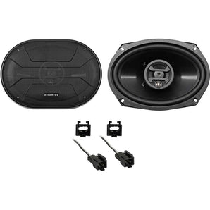 Hifonics Front Factory Speaker Replacement Kit For 2003-2005 Dodge Ram 2500/3500