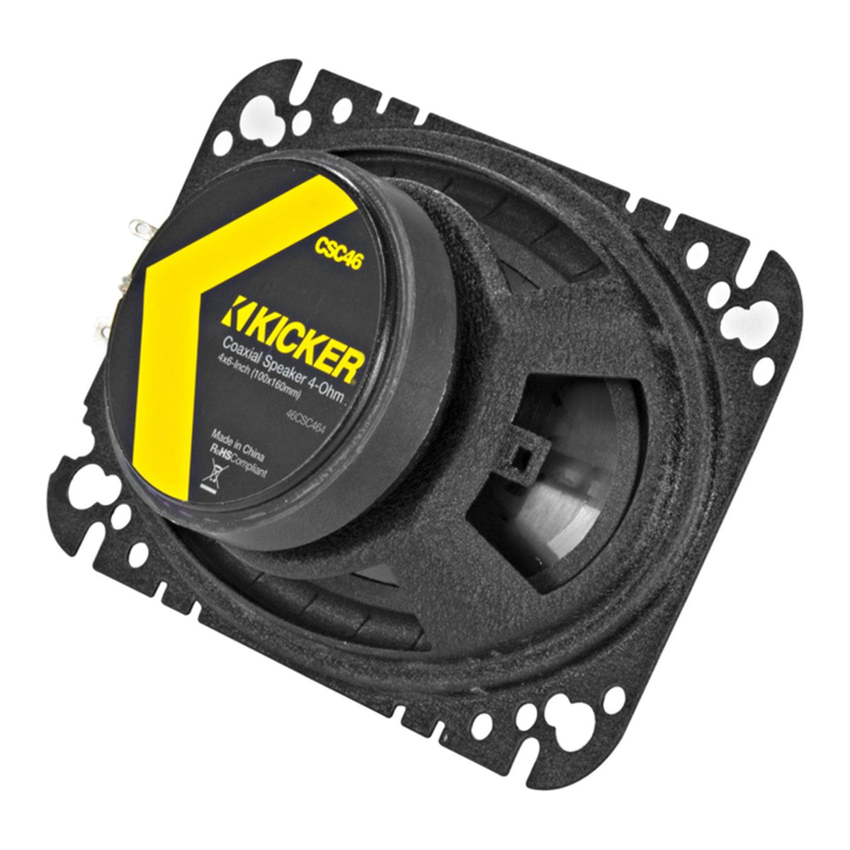 46CSC464 4x6" Front Speaker Replacement Kit For 1997-2002 Jeep Wrangler TJ