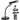 Rockville Podcasting Podcast Microphone+Mic Stand w/ Gooseneck+Weighted Base