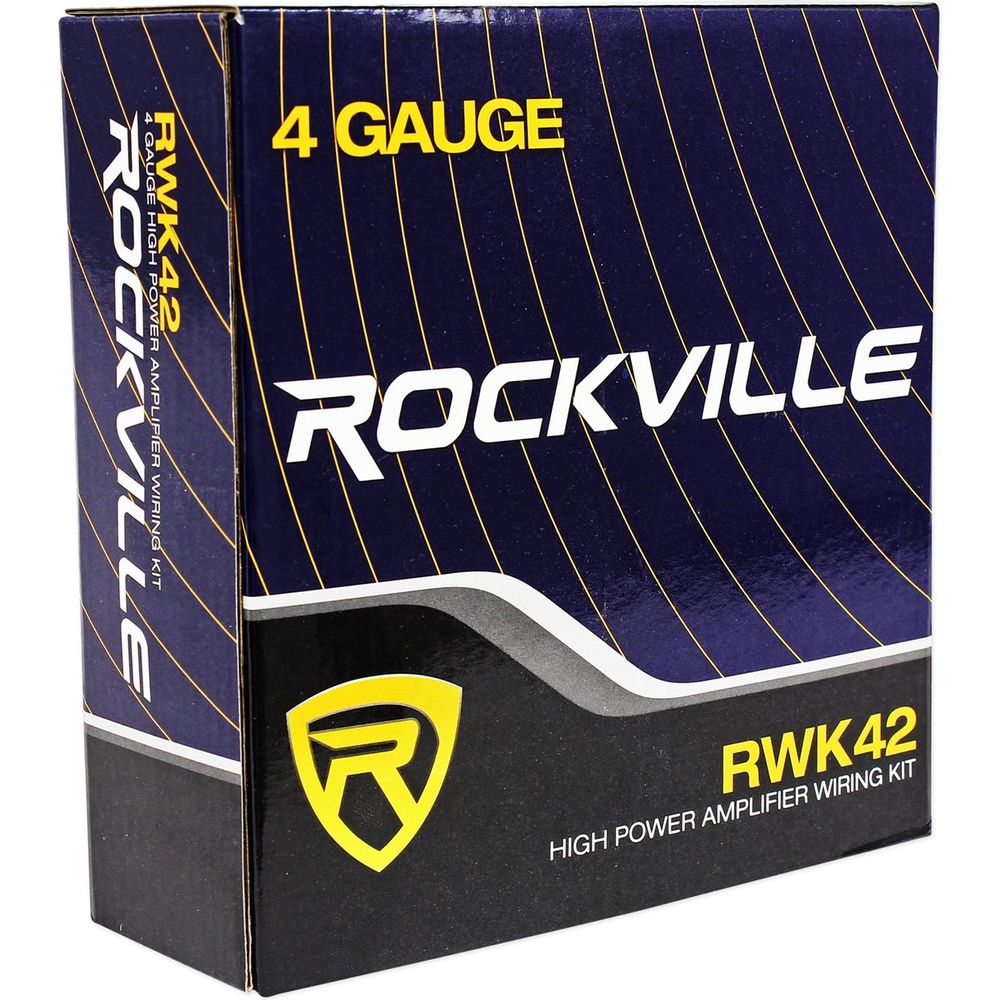 RV68.3A 6x8" Speakers 2-Pack + RXA-F1 Amplifier Bundle
