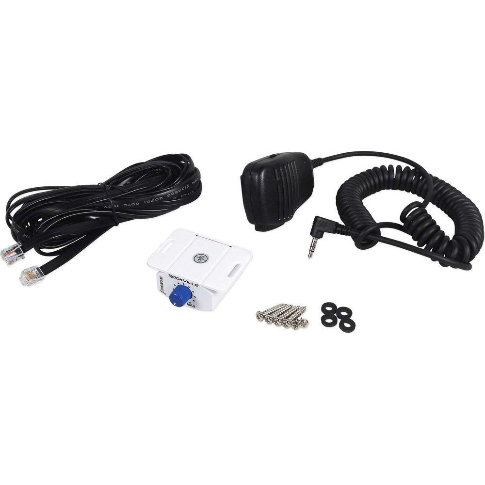 RMSTS Marine Speakers 2-Pack + MS10LB Sub 2-Pack + RXM-S6/30 Amp Bundle