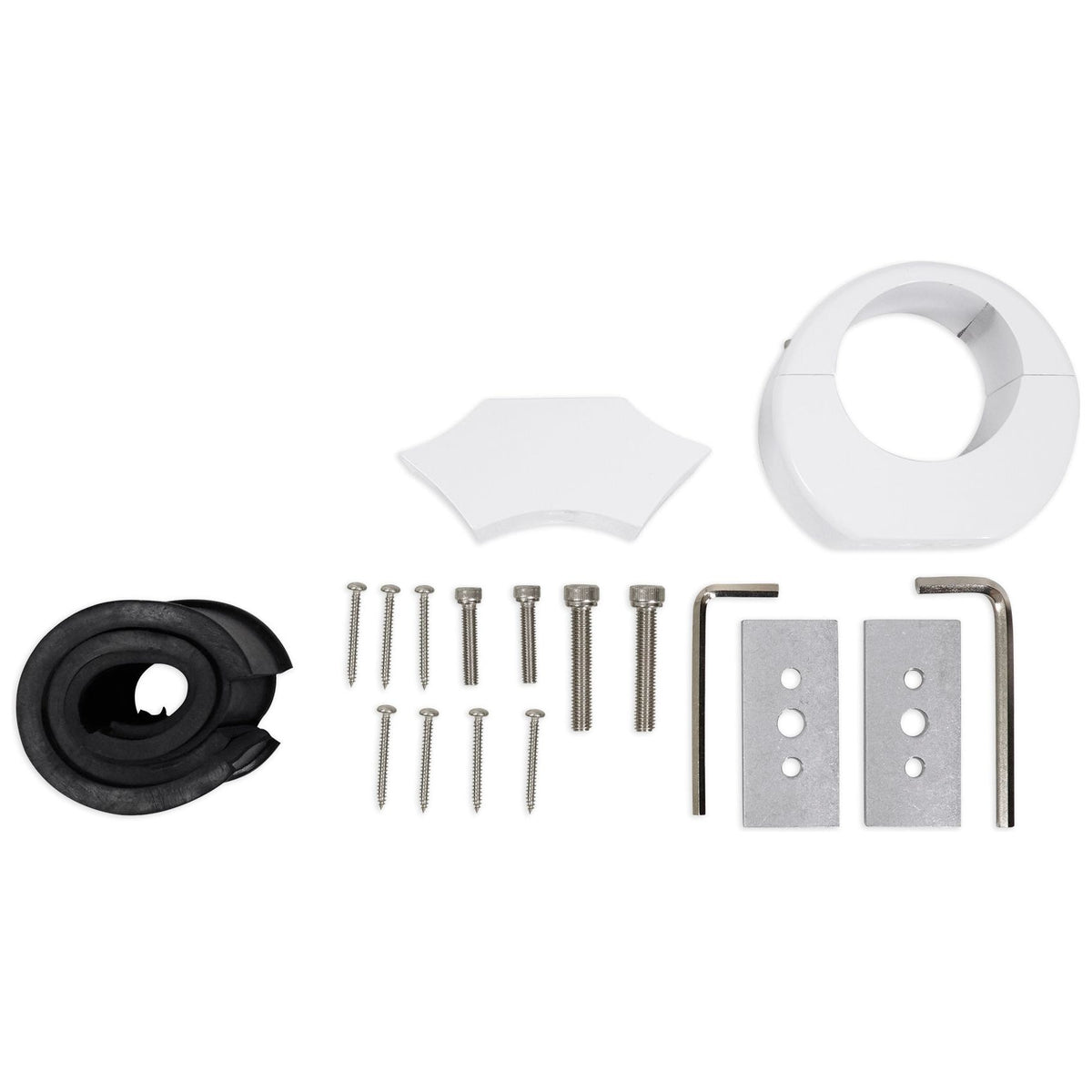 DMAC65W Dual 6.5" White Aluminum Wakeboard Tower Speaker Pods+Cover