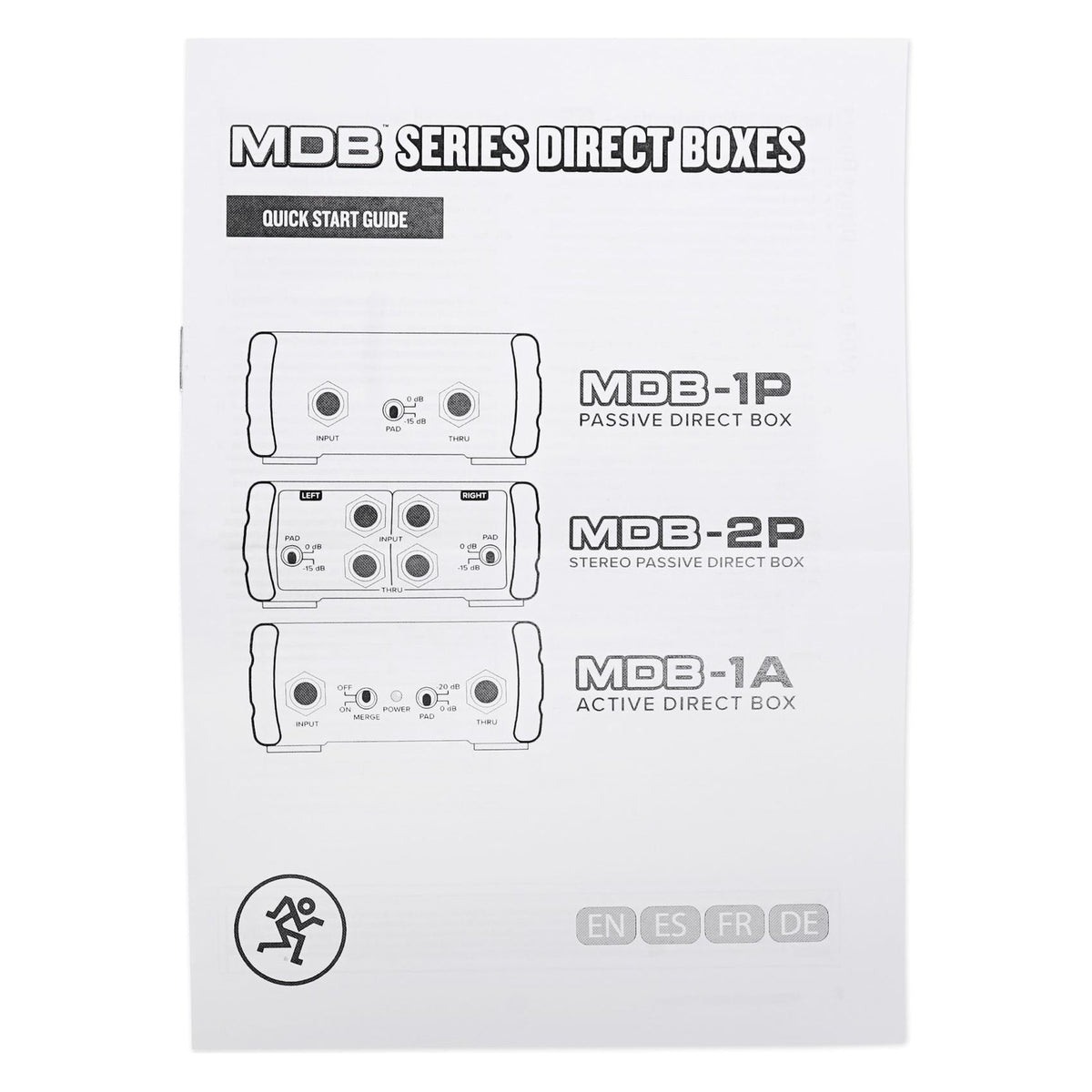 Mackie MDB-1A Active Direct Box DI Box