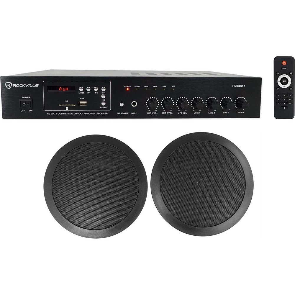 RCS80-1 + CC65T Black 2-Pack
