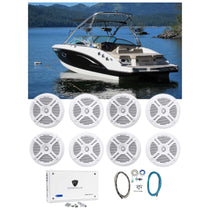 4-Pair RMSTS65W+RXM8BTW BOAT