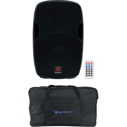 BPA15 15" Bluetooth 800 Watt DJ PA Speaker+Weatherproof Speaker Bag