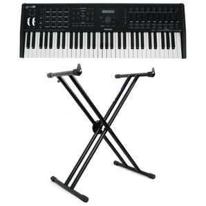 Arturia KeyLab 61 MkII Black 61-Key Music Production Keyboard Controller + Stand