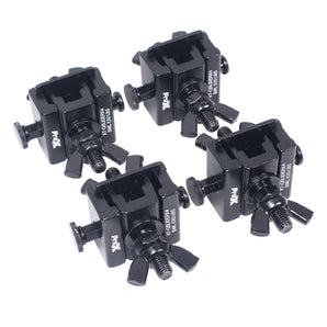 ProX XT-QSLIDERX4 (4) Moving Heads/Quick Sliding Truss Clamp Mounting Adapters