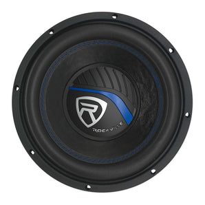 (2) Rockville K5 W10K5S4 10" 1200 Watt Car Subwoofers+Vented Sub Box Enclosure