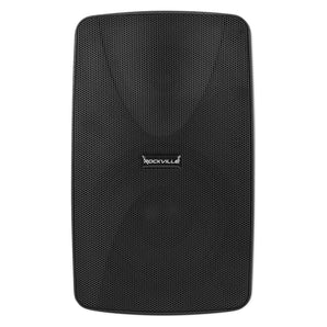 2 Rockville WET-7020B 5.25" 70V Commercial Indoor/Outdoor Wall Speakers in Black