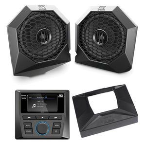 Speakers+Pods+Receiver+Dash Kit+Wire+EQ For 2014-2018 Polaris RZR XP1000/900