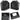 LED Tower Speakers for 2014-2018 Polaris RZR XP1000/900+Pods+Bluetooth Receiver