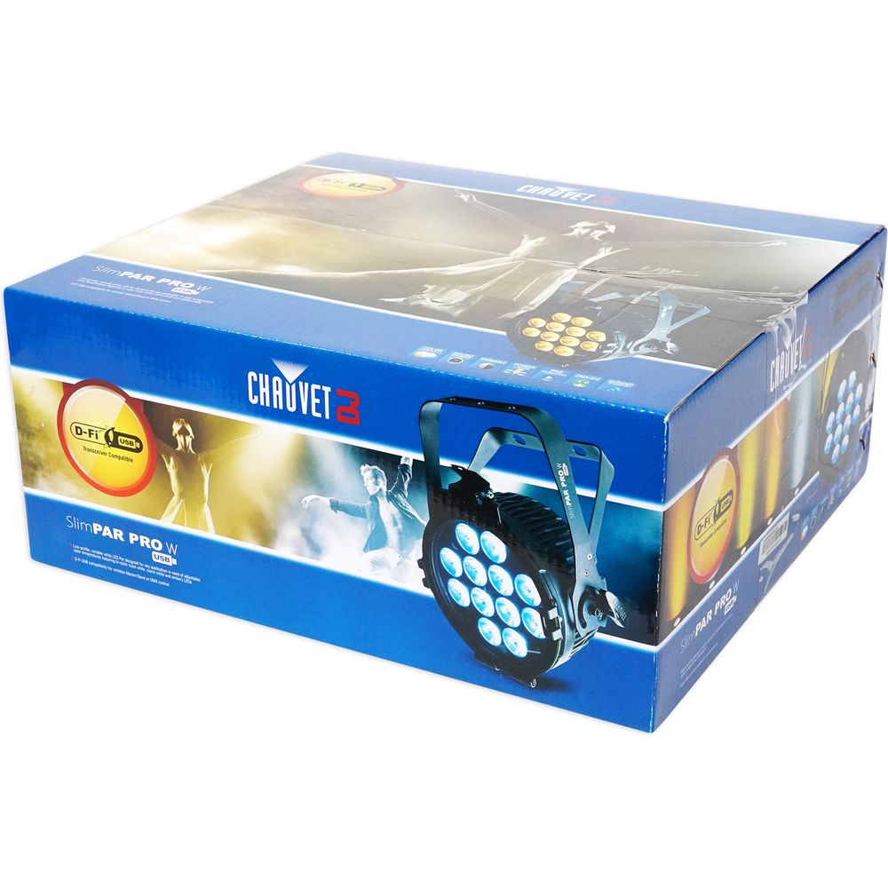 SlimPar Pro W USB LED Wash Light with IRC-6 Remote