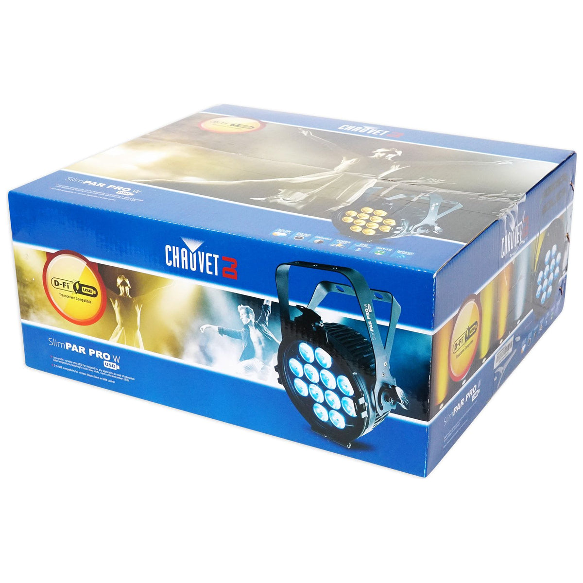 Chauvet DJ SlimPar Pro W USB Variable D-Fi LED Par Can Wash light Fixture
