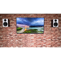 APM6W 6.5" Powered Studio Monitor Speakers+Swivel Wall Brackets