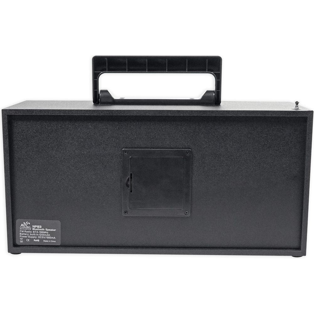NPB3 Dual 4" Bluetooth Boombox Speaker