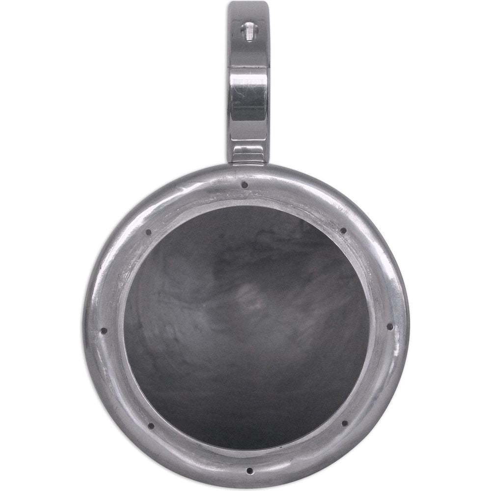 MAC65S 6.5" Polished Aluminum Wakeboard Tower Speaker Pods + Covers
