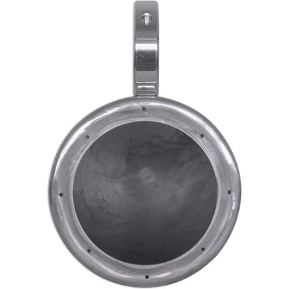 MAC65S 6.5" Polished Aluminum Wakeboard Tower Speaker Pods + Covers