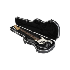 (2) SKB 1SKB-FB-4 Precision Electric Bass Guitar Hard Cases