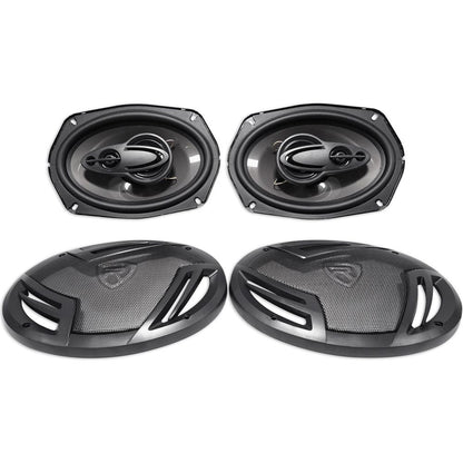 Rockville Rear Factory Speaker Replacement For 1997-2003 Chevrolet Chevy Malibu