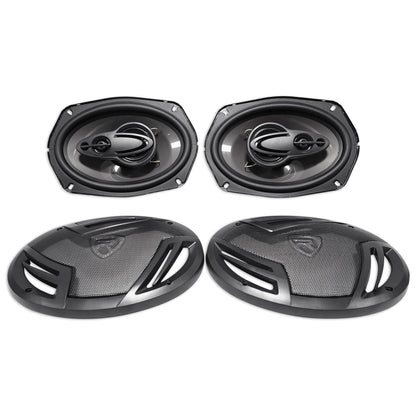 KICKER 46CXA3604T CXA360.4 360w RMS 4-Channel Car Amplifier+6x9"+6.5" Speakers