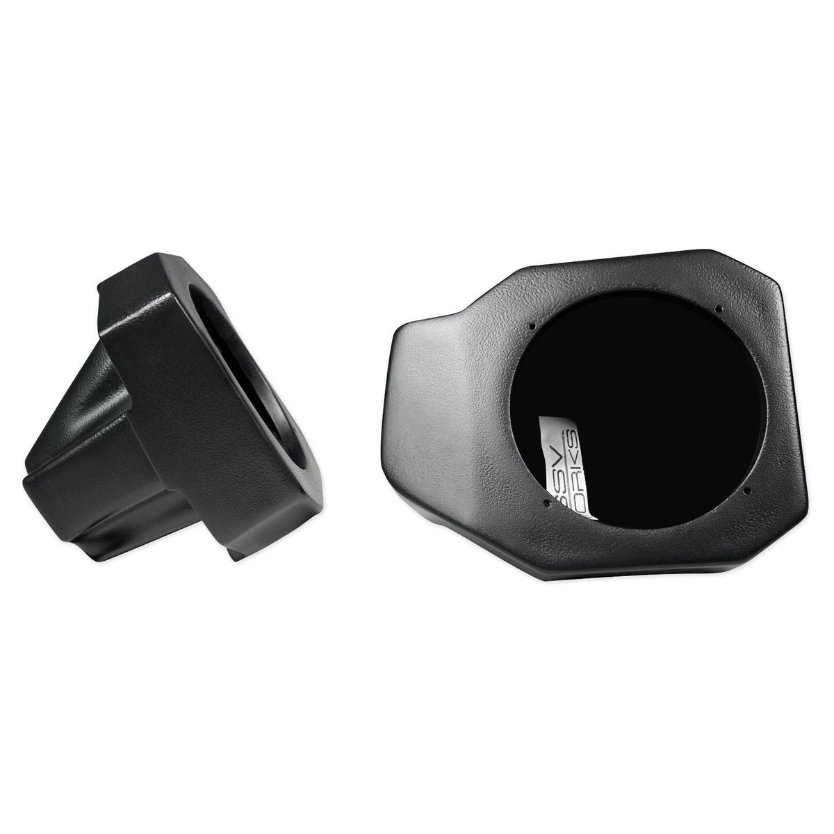 6.5" Kicker Speakers in Kick Panel Enclosures for Ranger XP1000