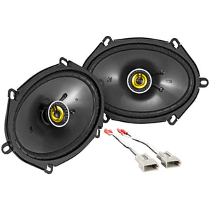 Kicker 6x8" Front Factory Speaker Replacement Kit For 2004 Ford F-150 Heritage