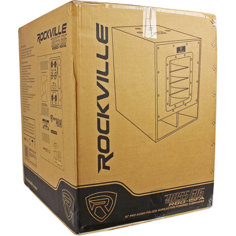 RPG15 2-Pack + RBG15FA Subwoofers 2-Pack Bundle