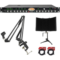 StudioChannel Tube Mic Preamp with Boom Arm, Isolation Shield and Cables