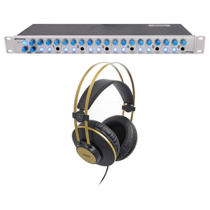 Presonus HP60 6-Channel Amplifier Headphone Amp + AKG Studio Headphones