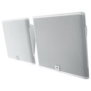 Pair JBL SLP12/T-WH Sleek Low-Profile On Wall Mount 3" 70v Commercial Speakers