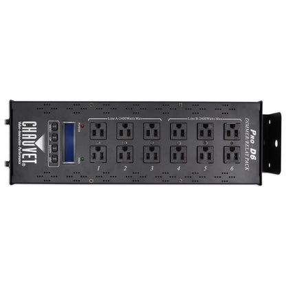 PRO-D6 Dimmer/Switch Pack + Dual Wireless UHF Mics