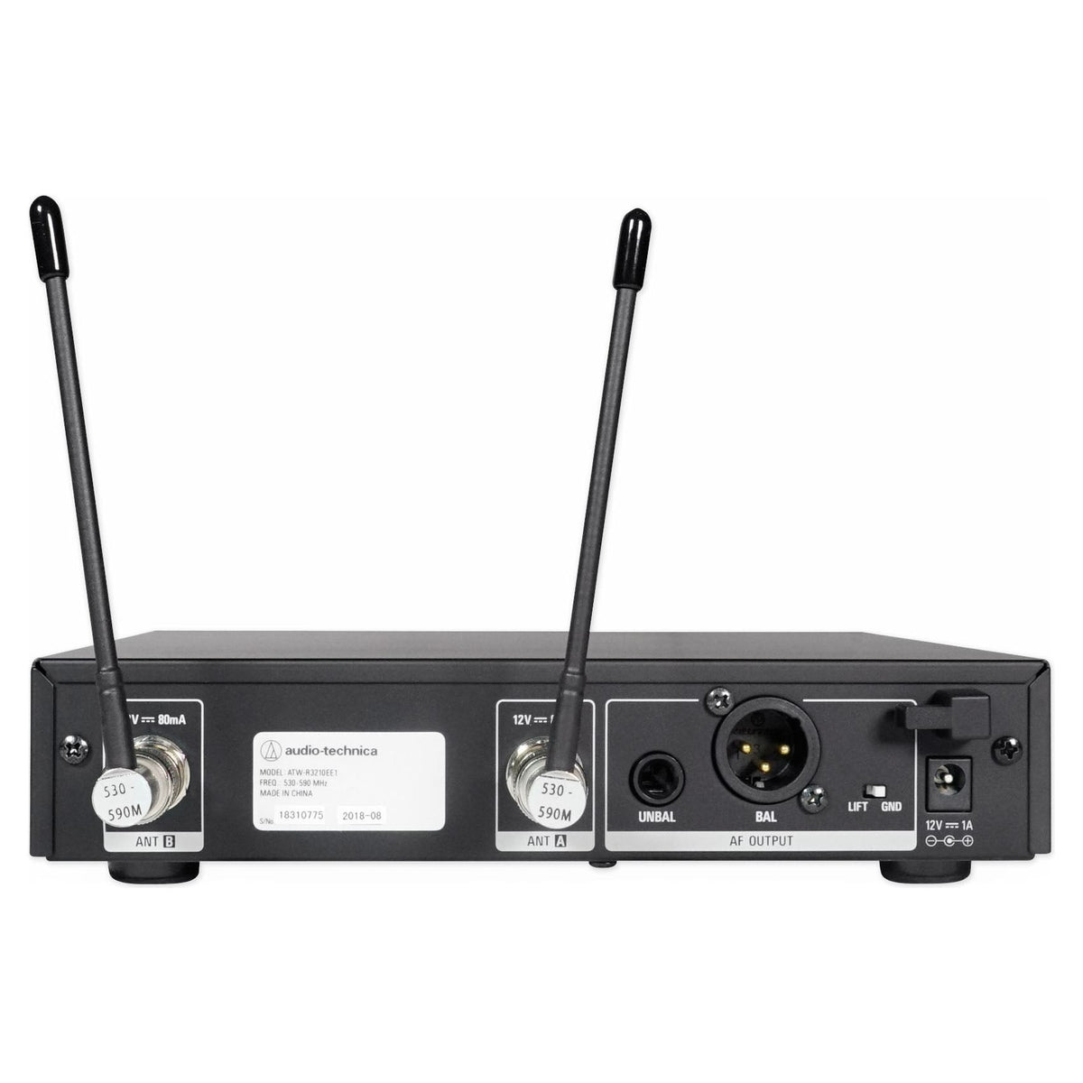 Audio Technica ATW-3212/C510DE2 3000 Wireless Handheld Microphone+Mic Receiver