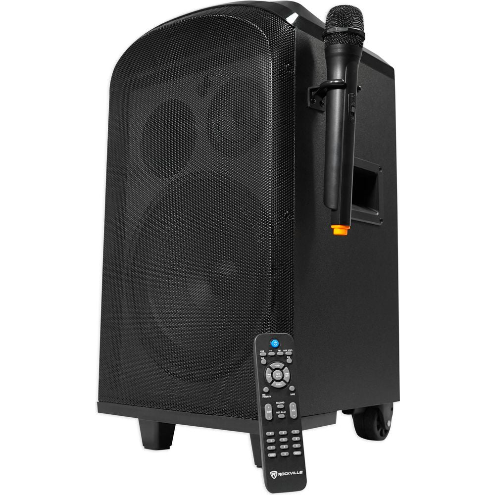 Rockville 10" Portable YouTube Bluetooth Karaoke Machine/System+(2 ...