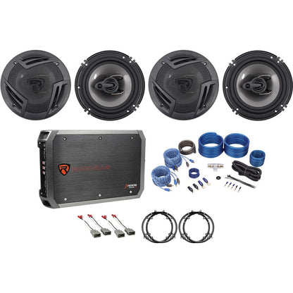 RV6.3A 6.5" Speakers 2-Pack + RXA-F1 Amplifier Bundle