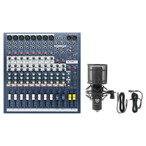 EPM8 2-Bus Mixer + RCM PRO Condenser Microphone