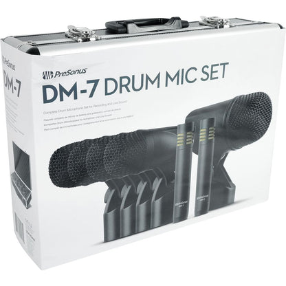DM-7 Drum Microphone Kit + Mackie MP-120 In-Ear Monitors