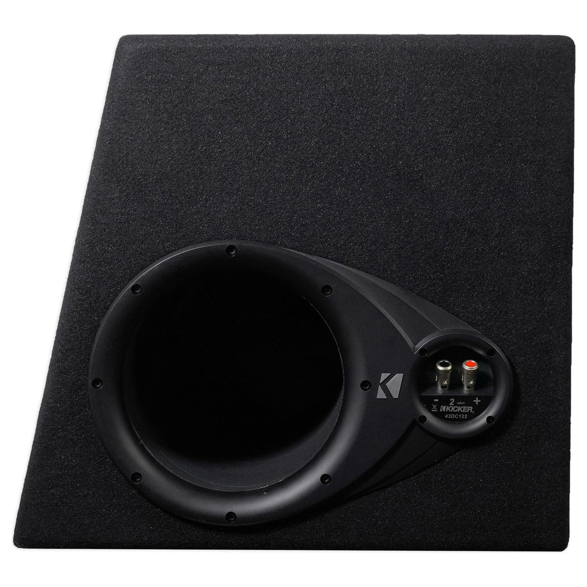 43DC122 Dual 12" Loaded Enclosure with ROCK EVERYWHERE Bluetooth Speaker