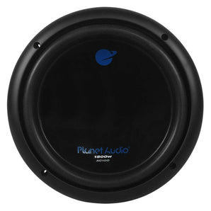 (2) Planet Audio AC10D 10" 3000 Watt Dual 4-OHM Car Subwoofers