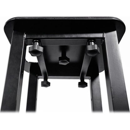 (2) RTP82B 8 ft Adjustable Totem Style DJ Speaker Stands+Facade Booth