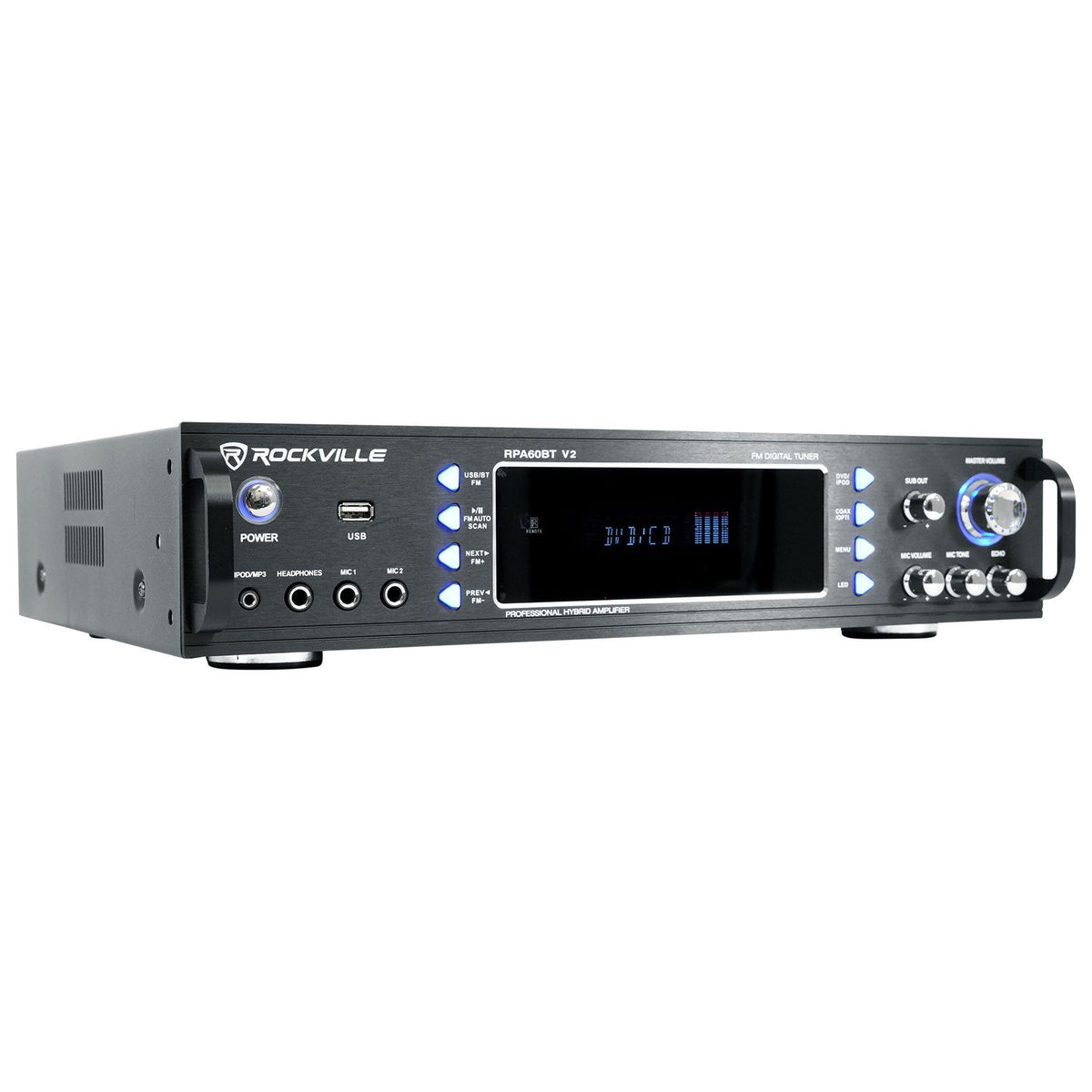 RPA60BT Receiver + REQ42-B 2 x 21-Band EQ Bundle
