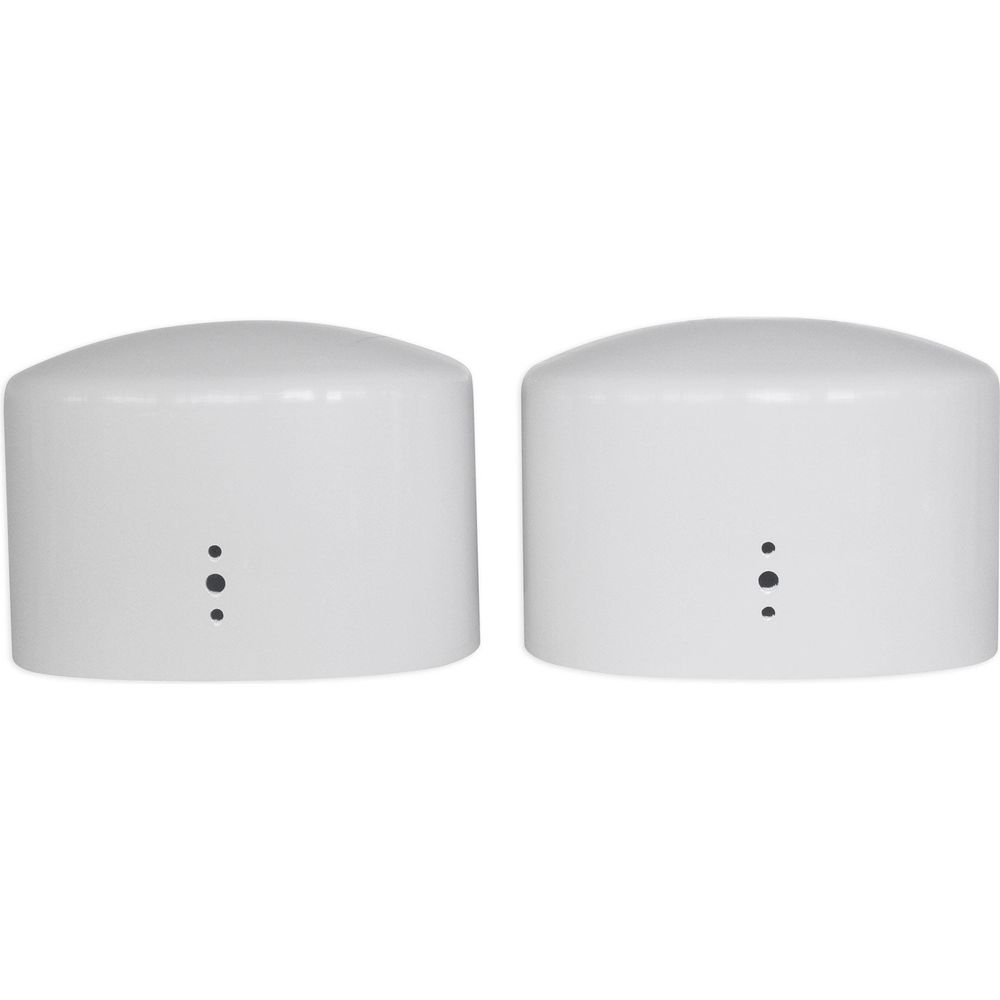 MAC69W 6x9" White Aluminum Wakeboard Tower Speaker Pods + Covers