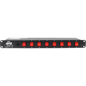 American DJ PC-100A 8-Switch Rack Mount On/Off AC Power Strip Source