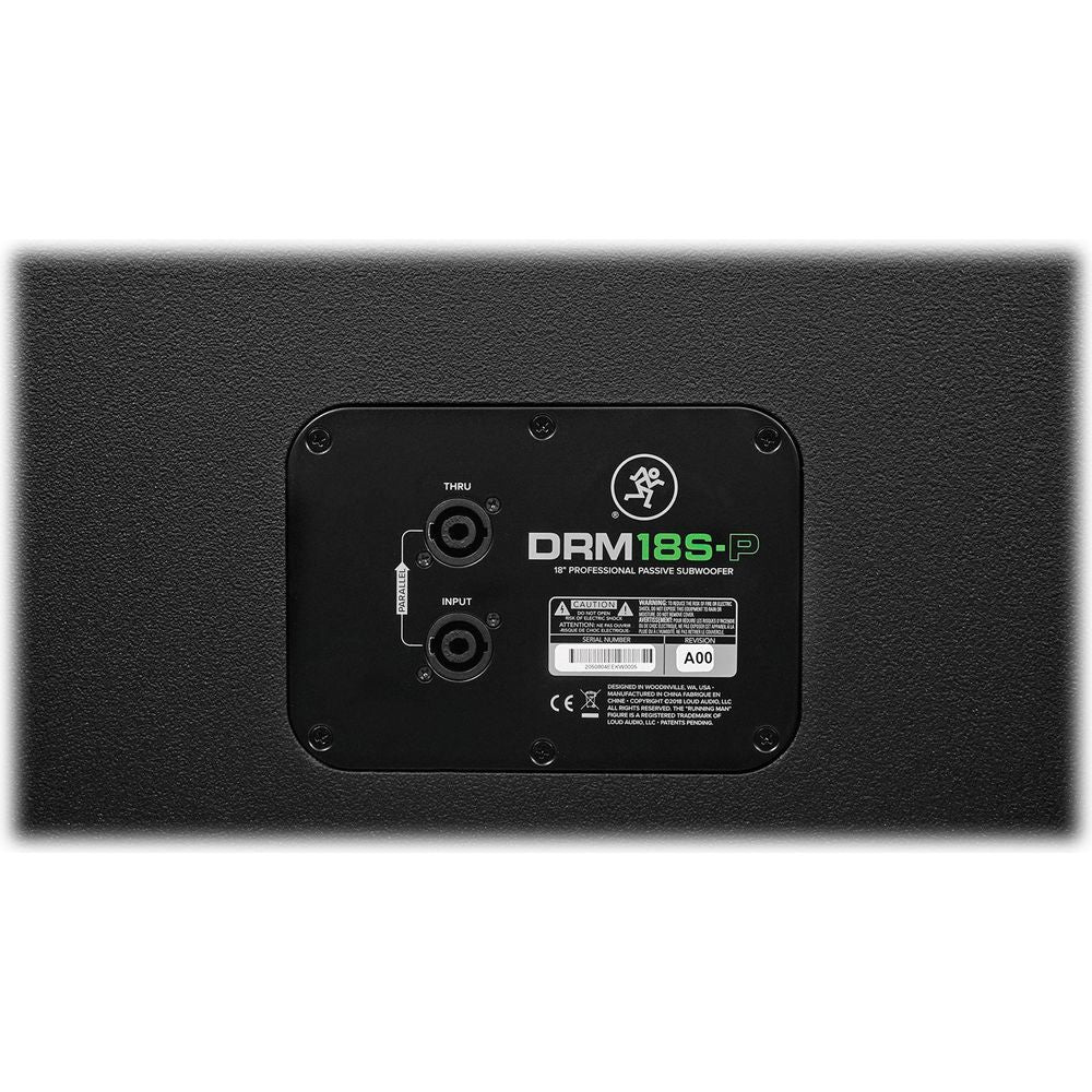 Mackie DRM18S-P 18" 2000w Professional Passive Live Sound DJ PA Subwoofer Sub