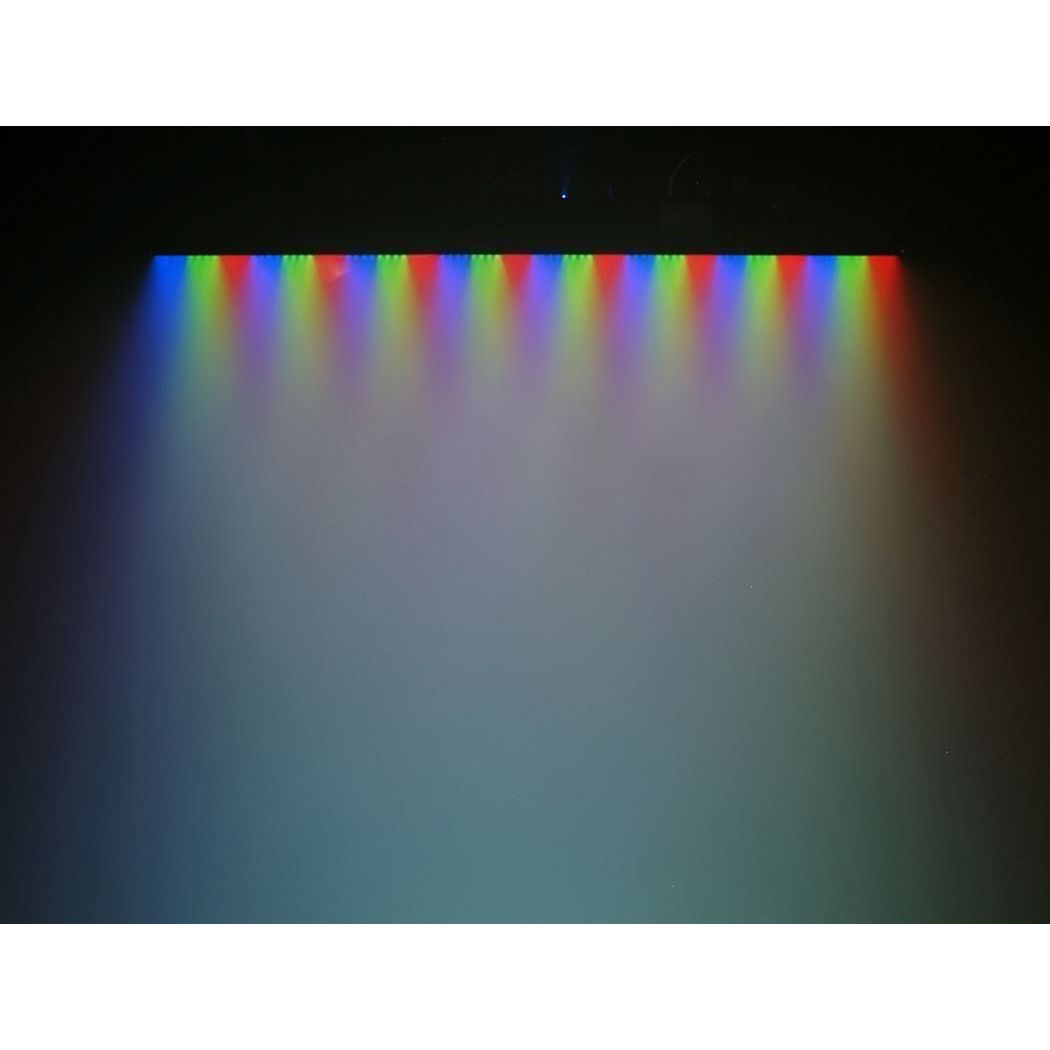 (4) COLORSTRIP DMX LED Multi-Color DJ Light Bars+Haze Machine